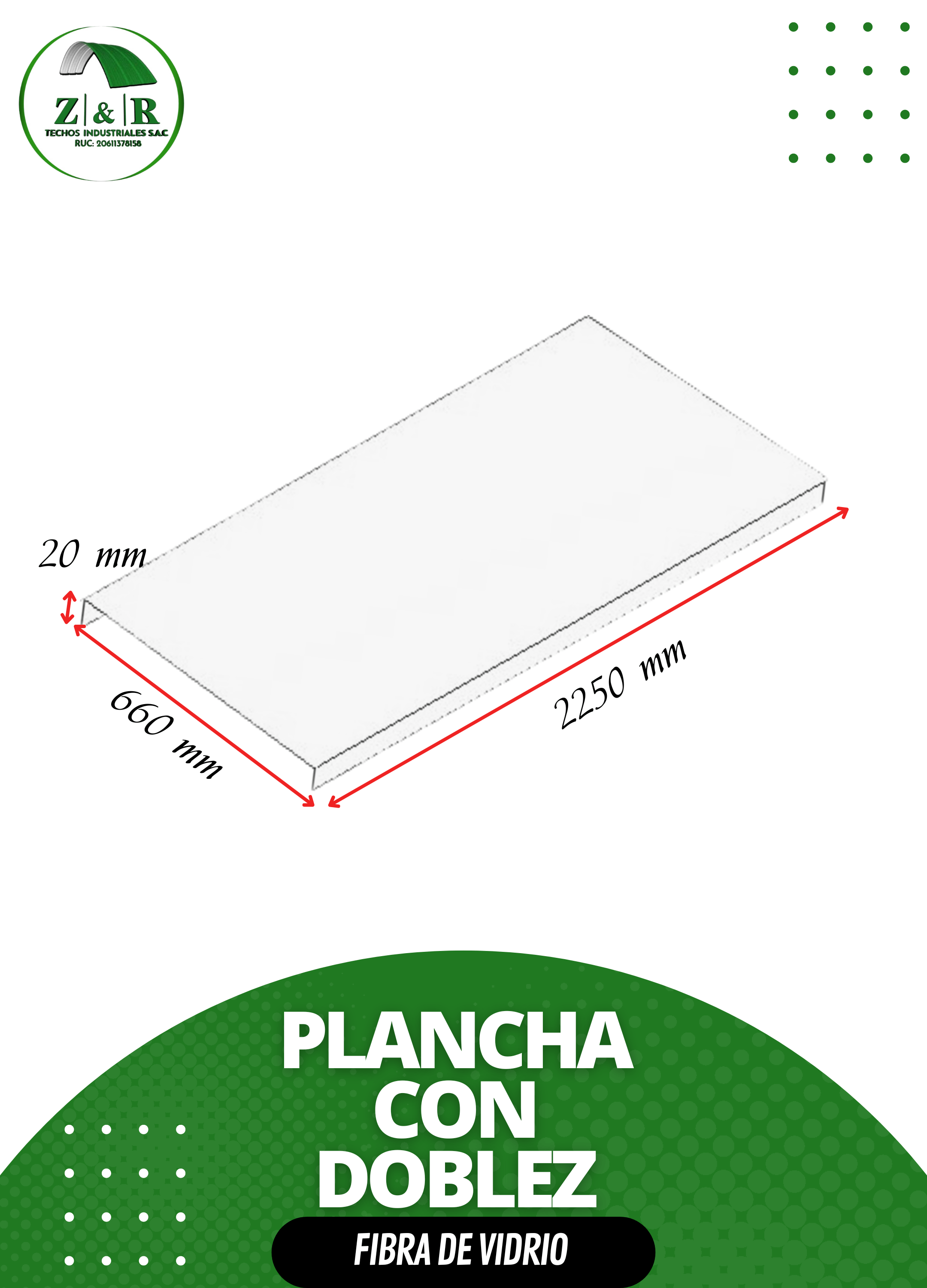 plancha con doblez medidas2 z&r