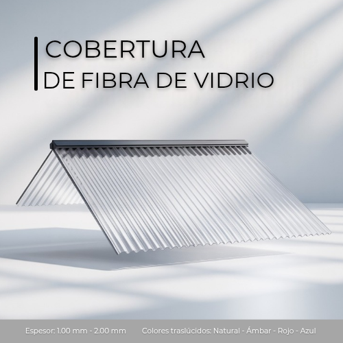 Coberturas de fibra de vidrio