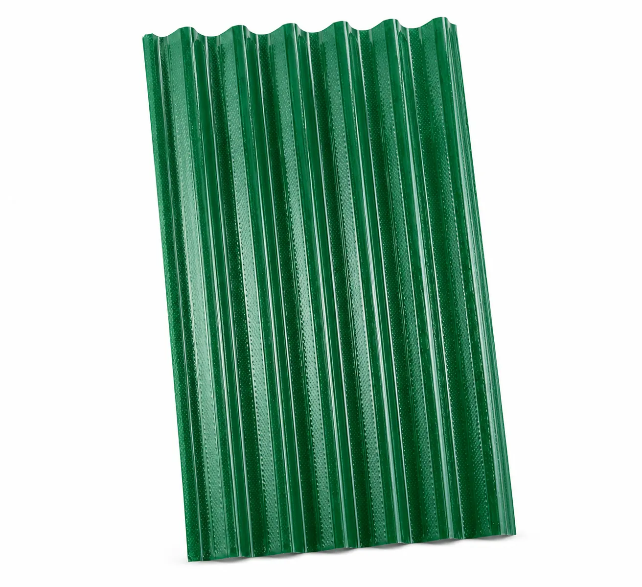 Calaminas de color verde
